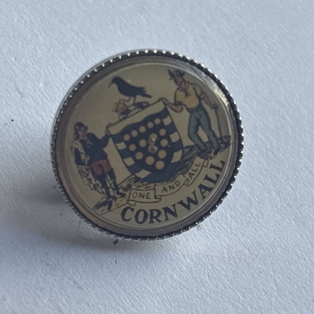 Cornwall Metal badge.