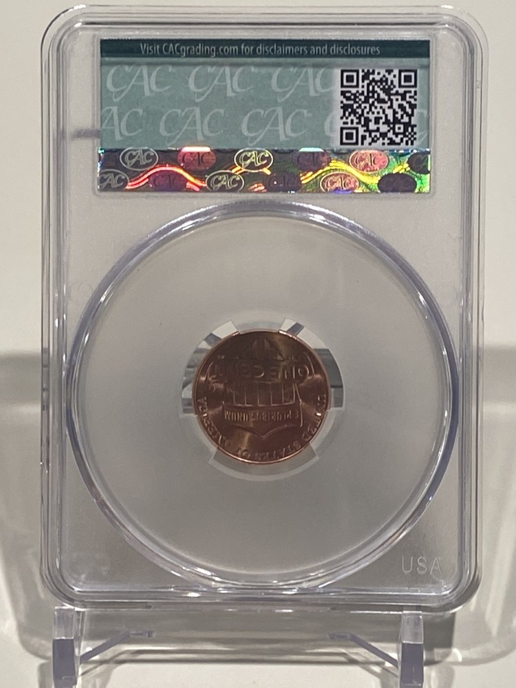 (3) 2025 D Lincoln Shield Cent MS-63RD CAC Slabbed
