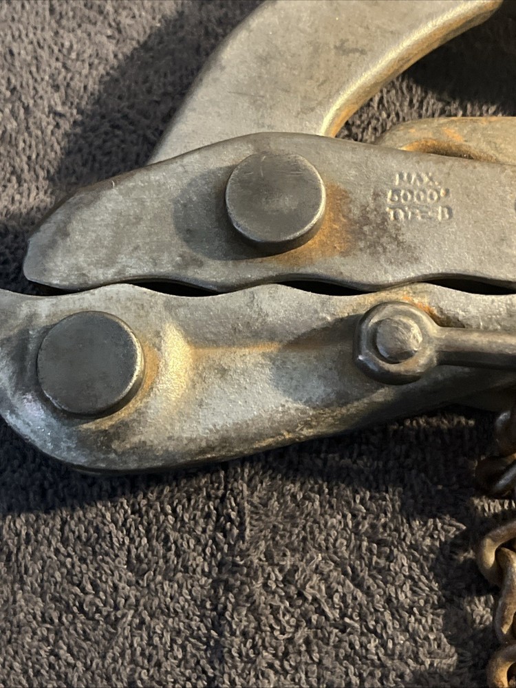 Vtg M Klein & Sons 4-67 Bell System Cable Wire Puller Max 5000 Lbs Type B