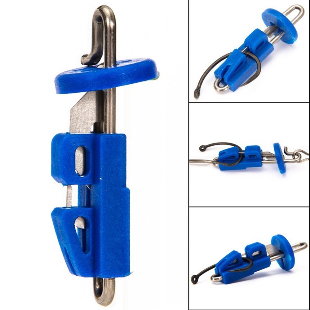 10pcs Versatile Bait Clip Quick Hook Release Tool Umbrella Type Simple Hook Tool