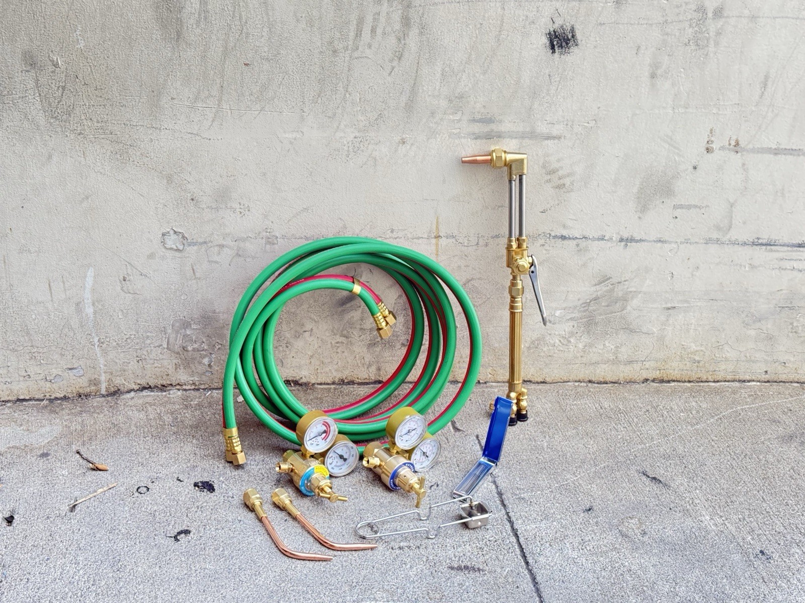 HVAC Pro Oxygen & Acetylen Victor Type Welding & Torch Cutting Brazing Tool Set