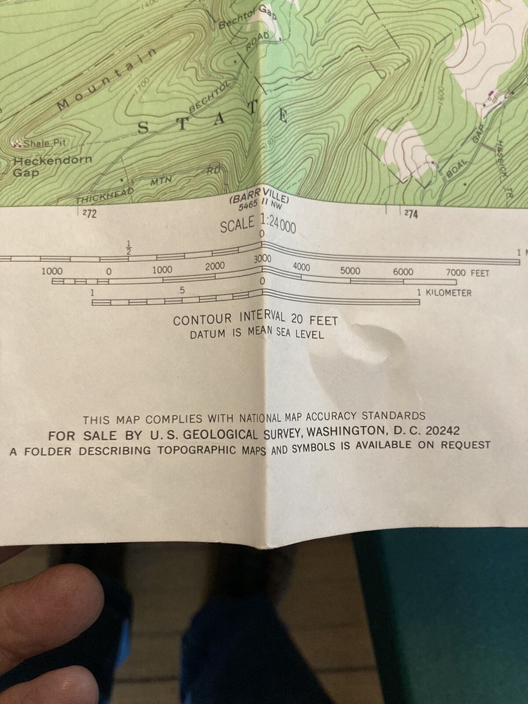 Topo map Pennsylvania