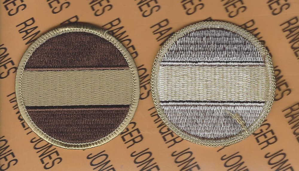 US ARMY FORCES COMMAND FORSCOM Desert DCU uniform patch m/e variant B