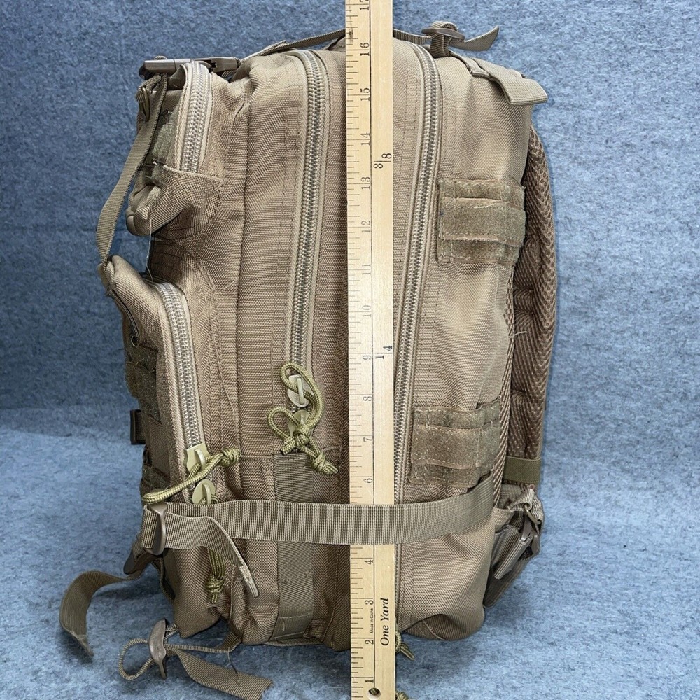 Fox Tactical Backpack Olive Green Jumbo Modular Field Pack Hiking Bugout Bag