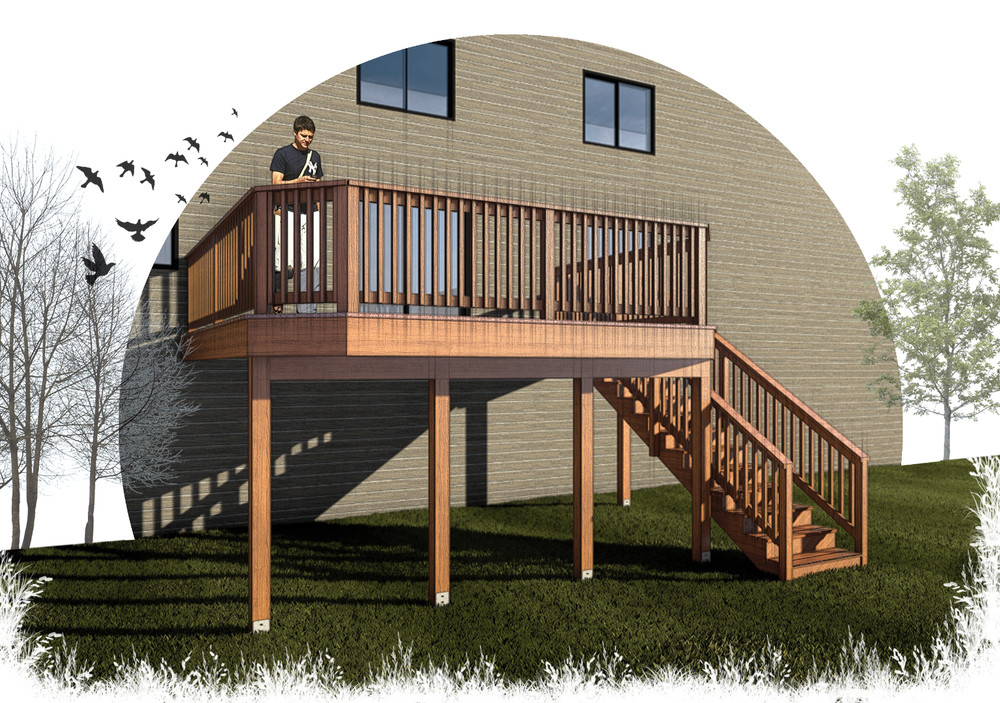 Leisure Zone Deck Plans – PDF Downloadable Blueprint