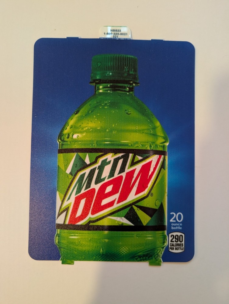 Vending Machine Drink Labels DIXIE NARCO 276E 501E Pepsi, Mtn Dew & More