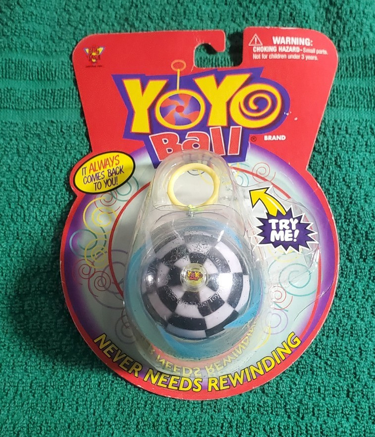 2003 Yoyo Ball Atomic Automatic Return Yoyo Never Needs Rewinding