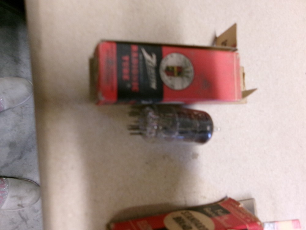 OEM VINTAGE ELECTRONIC TUBE ZENITH 6AS8