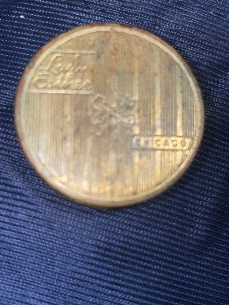 Vintage Lady Esther  Mini Sample Compact  Chicago Shade 2