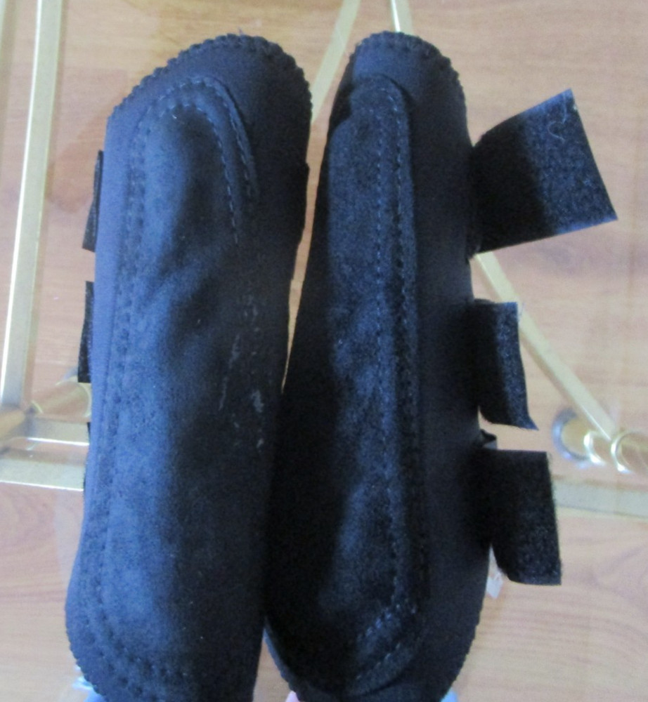 SMALL BLACK WEAVER SPLINT JUMPING BOOTS