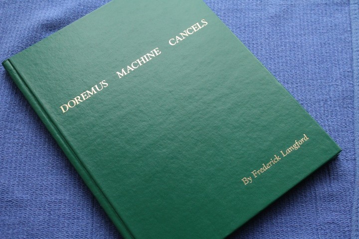 Doremus Machine Cancels Frederick Langford 2nd 1988 BlueLakeStamps Great Info