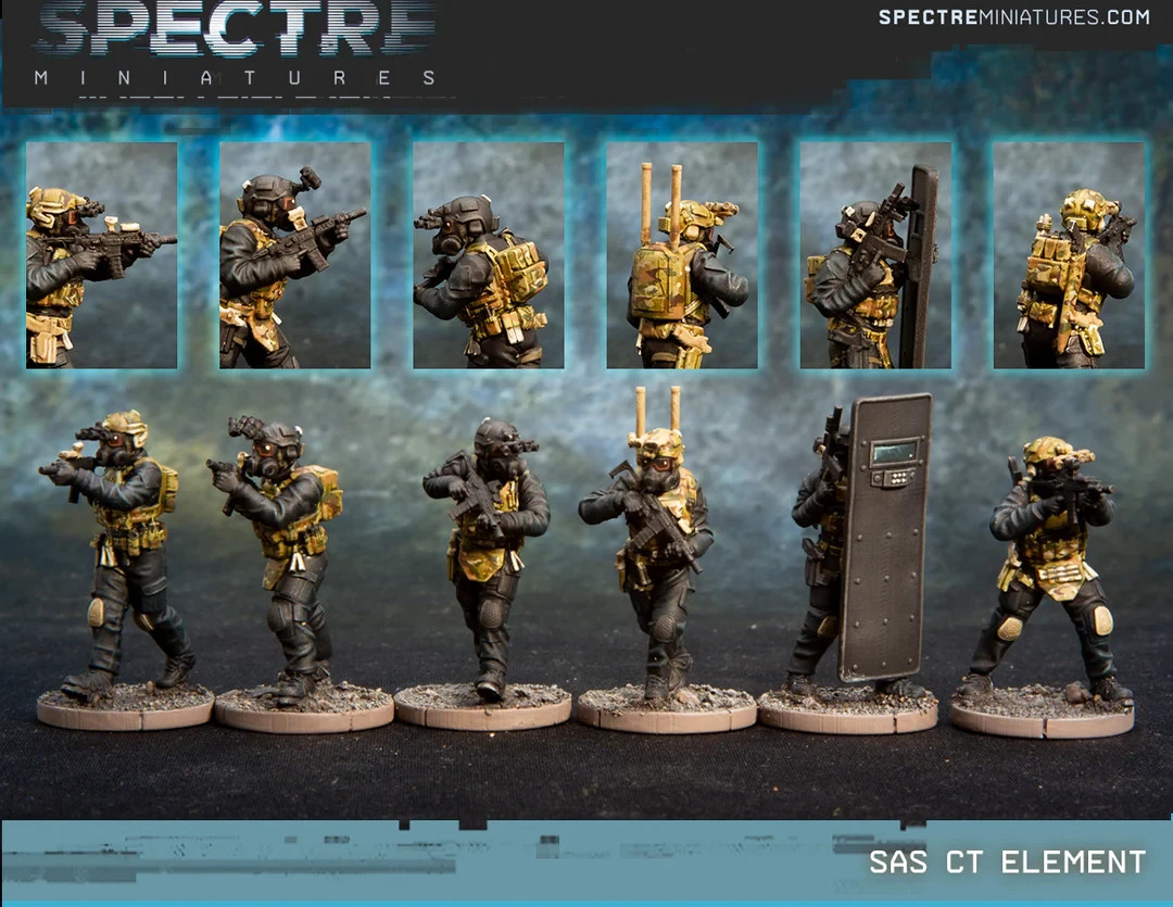 Spectre Miniatures SAS CT Element Unassembled Unpainted
