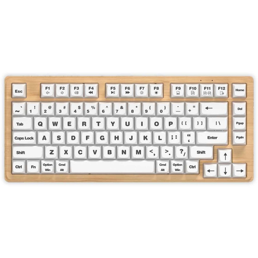 iJoy -  Wireless Wooden Keyboard