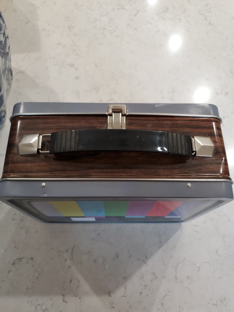 Retro Television Lunchbox....clean.
