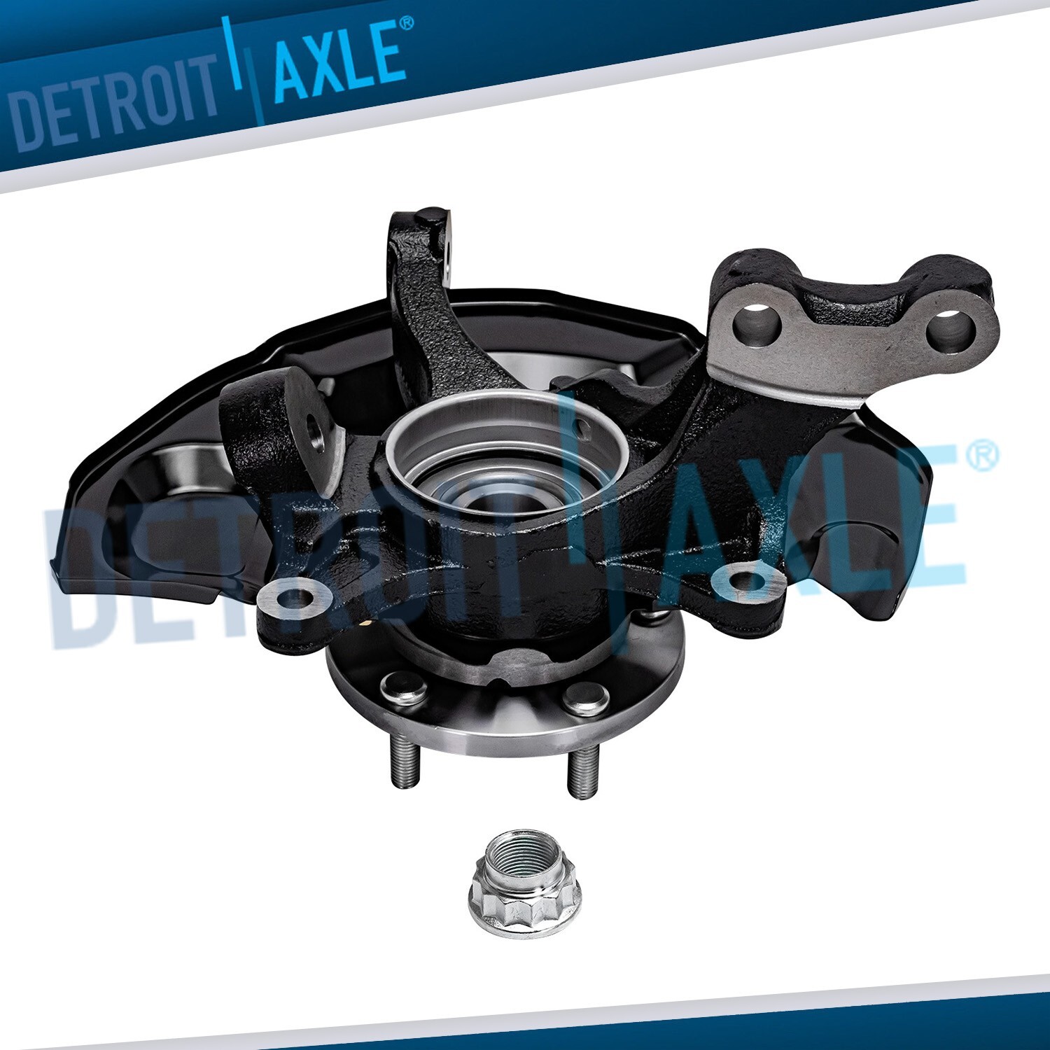 Front Left Knuckle Wheel Hub Bearing Assembly for 2007 - 2009 Toyota Camry 2.4L