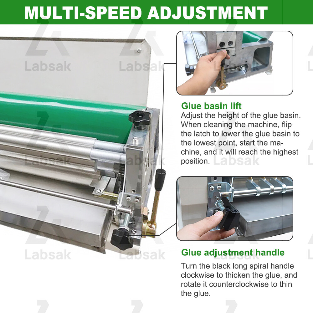 Manual Glue Applicator Cold Glue Making Machine Gluing Machine Adhesive Pasting