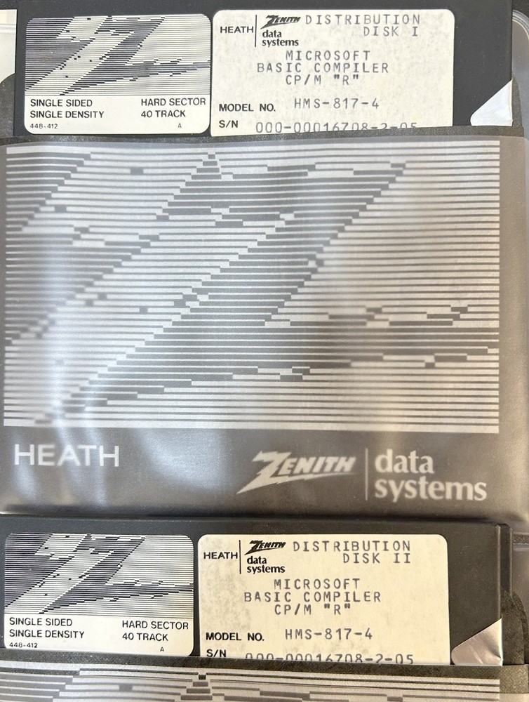 Vintage Zenith Basic Compiler CP/M