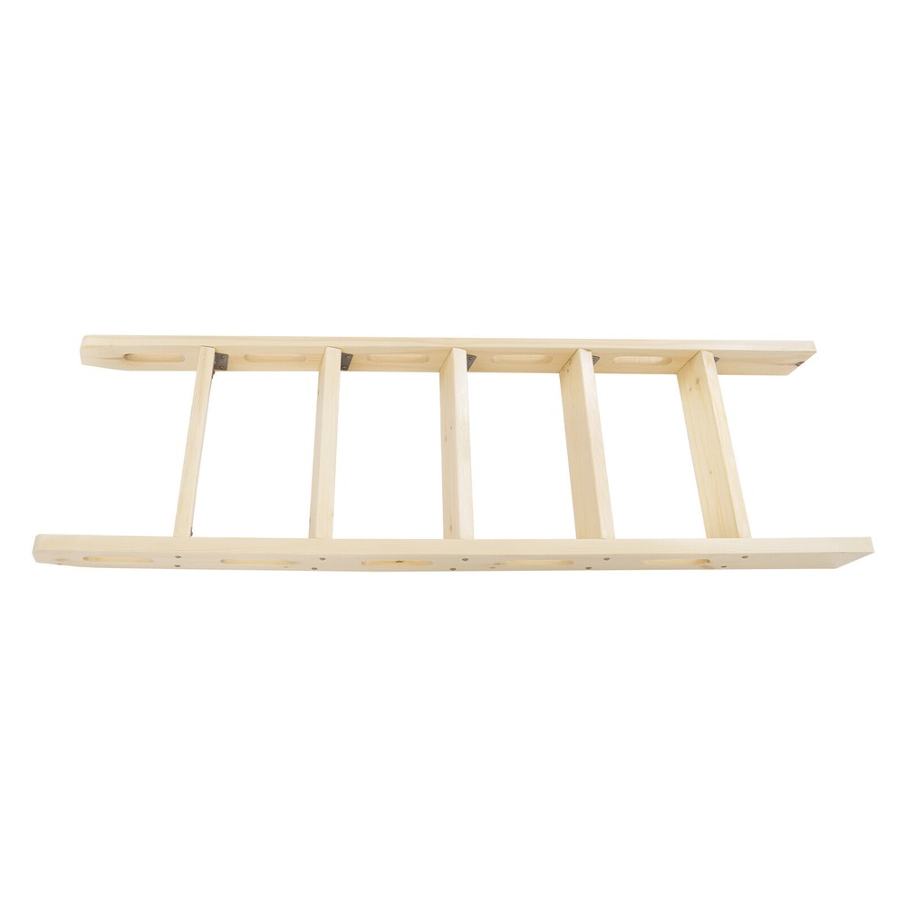 5 Steps Solid Wood Bunk Bed Ladder for Safe, Space-Saving Climbing