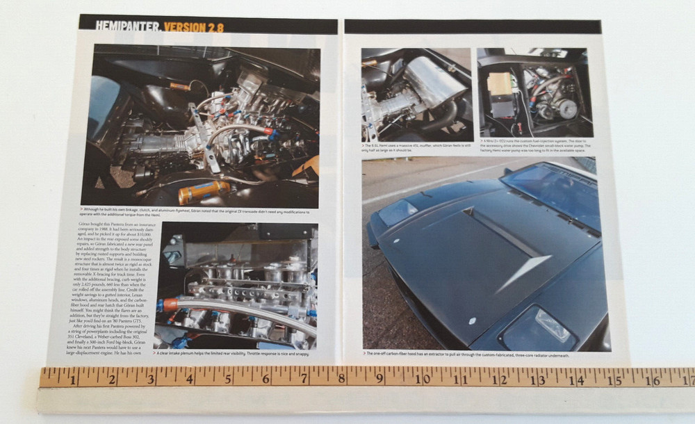 1971 PANTERA - HEMI POWERED - ORIGINAL 2012 ARTICLE