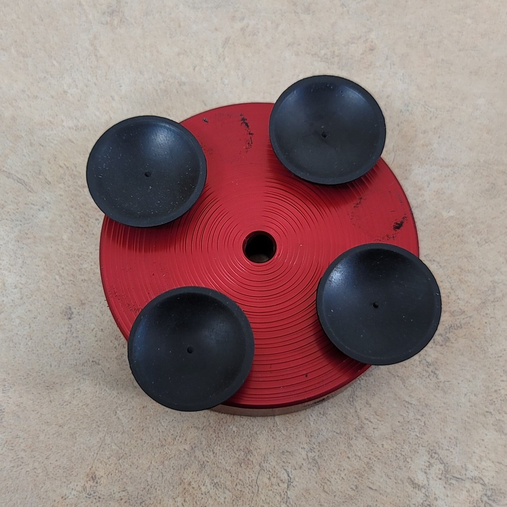 Flange Wizard Magnetic Base with Suction Cups #77350