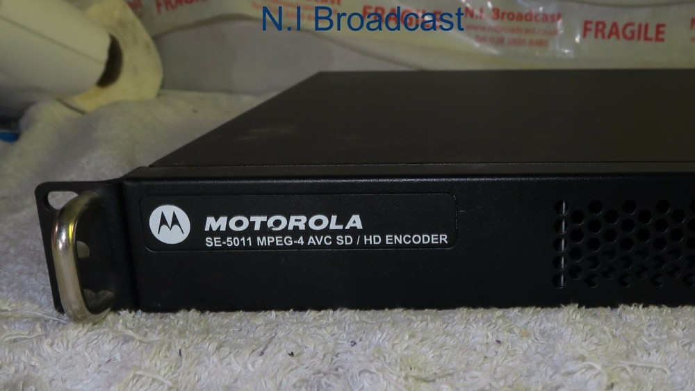 Motorola se-5011 h.264 mpeg 4 HDSDI ip encoder (multiple available)