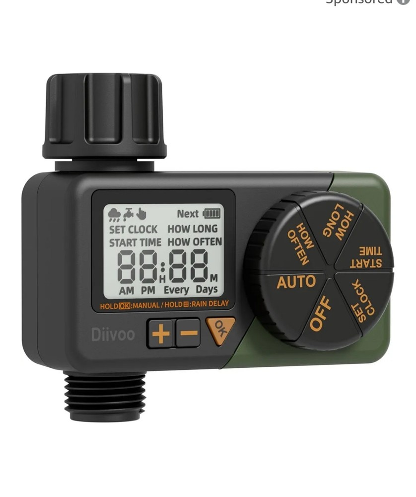DIIVOO WT-06 Water Sprinkler Timer