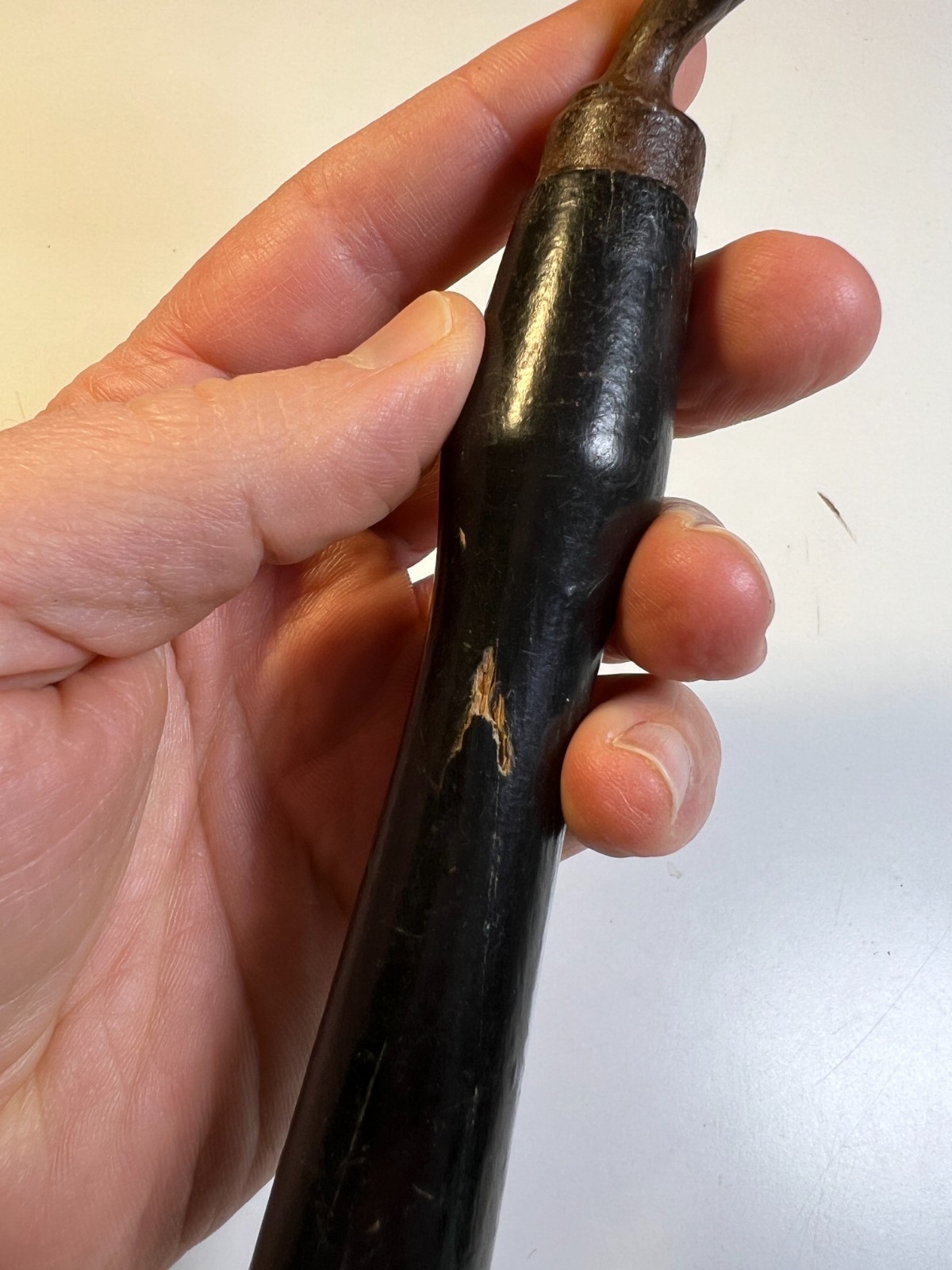 Antique 1800s Hand Cultivator Root Asparagus Fork Hand Forged Iron Garden Tool