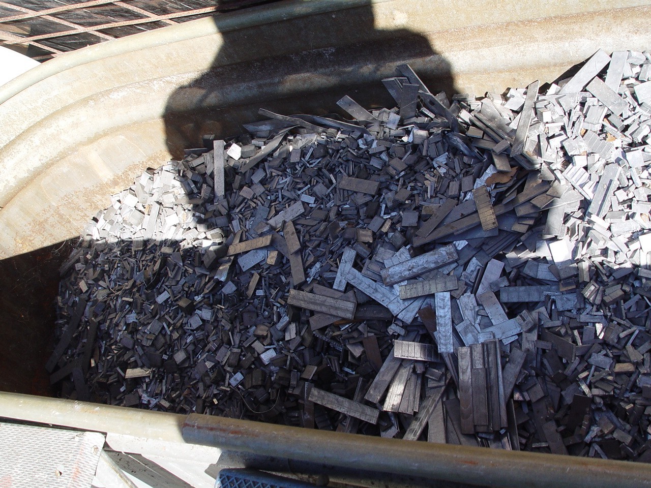 30 Lbs Linotype bars super clean. Bullet casting, industrial use. Hand smelted!
