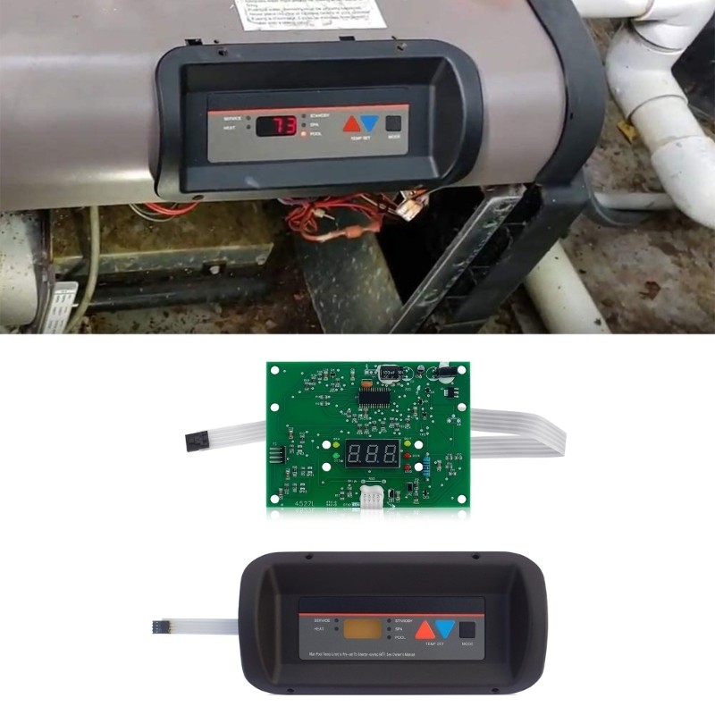 Durability Circuit Board Keyboards Set for Pool Heaters Enduring Performances