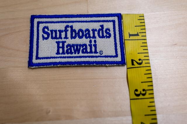 Vintage Surfboards Hawaii Surfboard patch Was