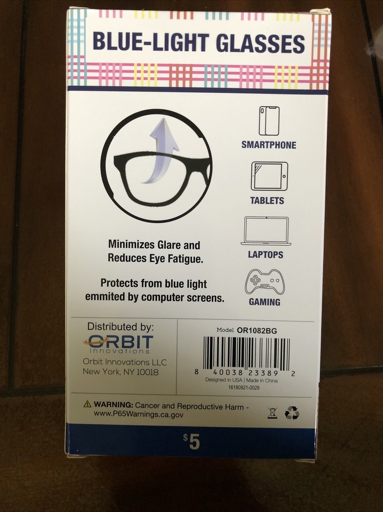 Blue Light Glasses- Clear