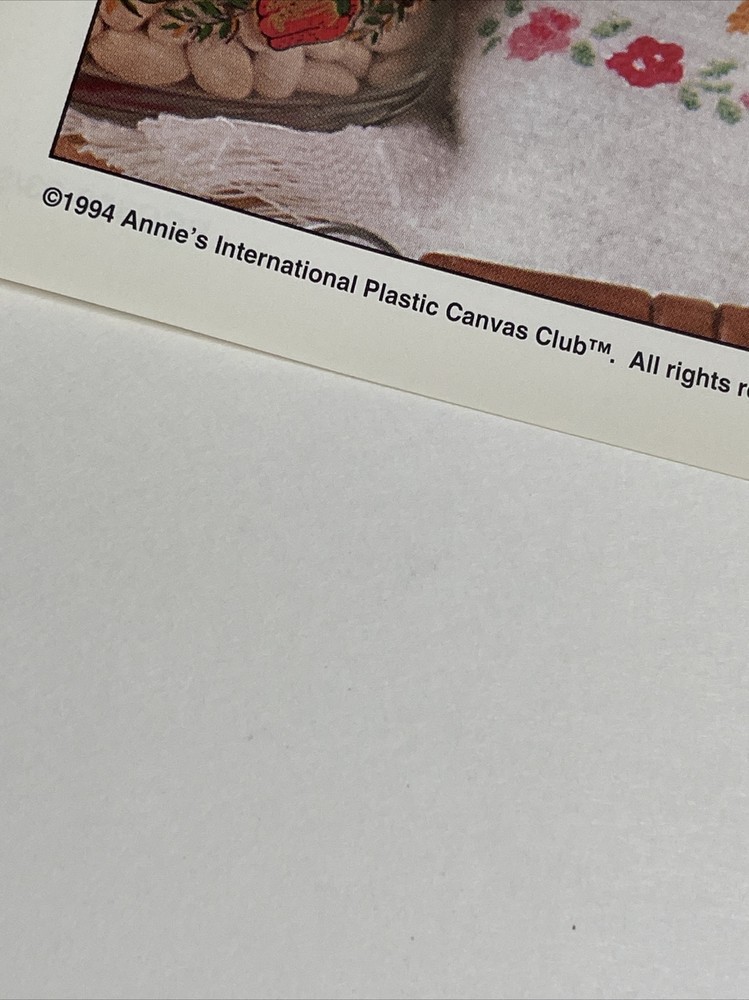 Chicken Towel Holder Annie's Plastic Canvas Pattern