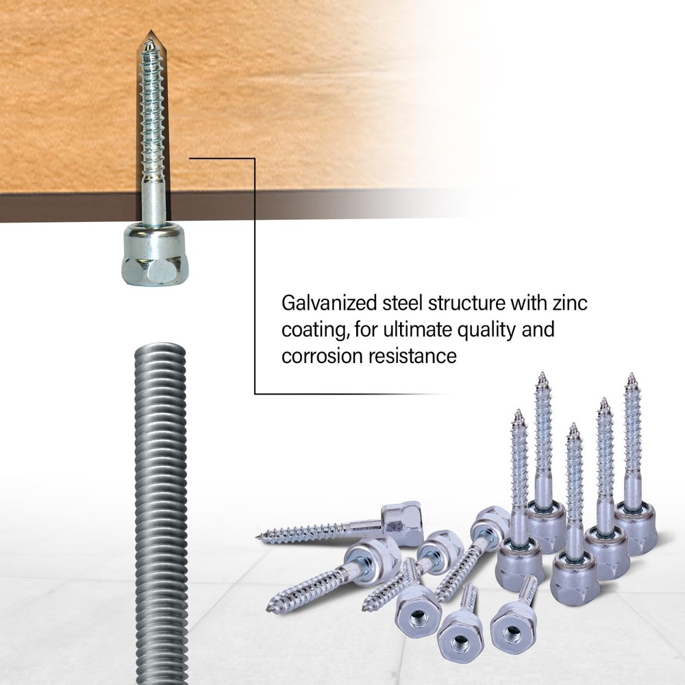 Vertical Rod Anchor Super Screw 25 Pack