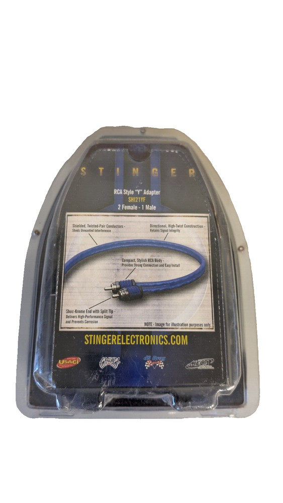 Stinger RCA Y-Adapter Cable