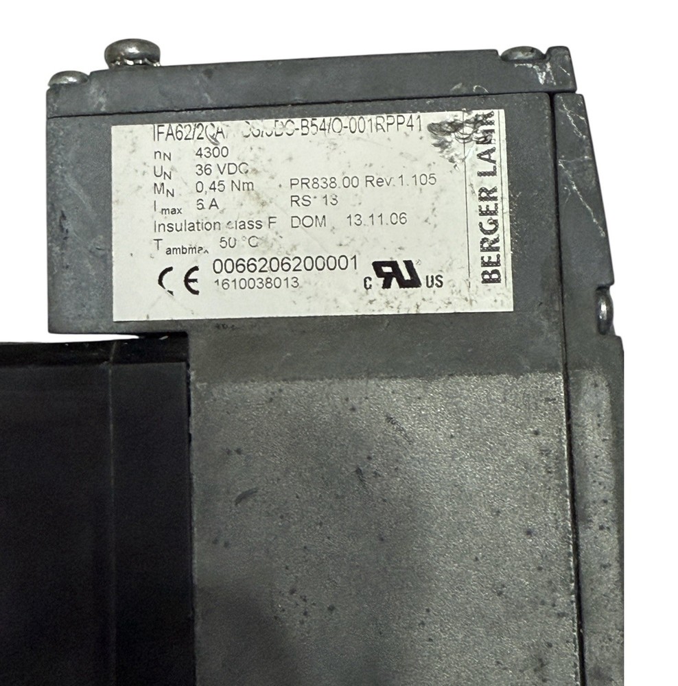 BERGER LAHR IFA62/2CA Stepper Motor