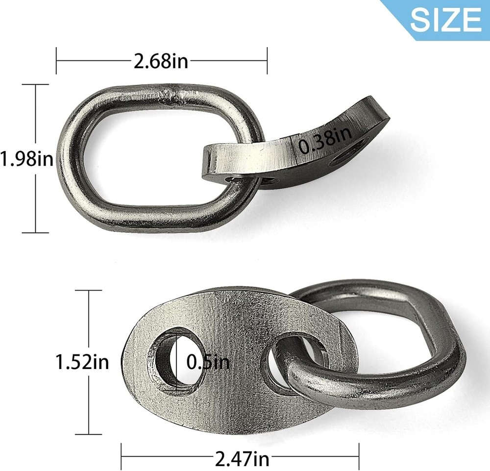 7100 Engine Lifting Bracket Set,5,500 lb Capacity Engine Lift Bracket Kit for...