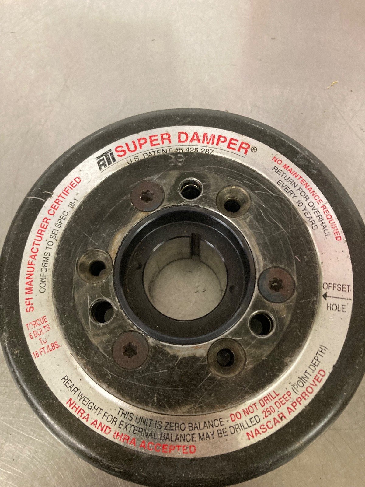 ati super damper pt# 916811
