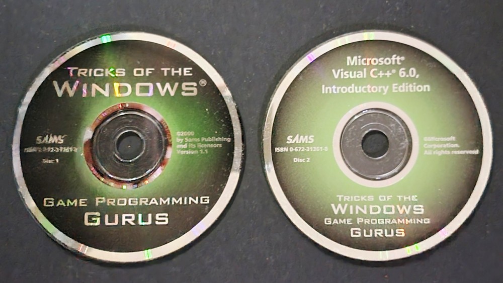 COMPLETE Tricks of the Windows Game Programming Gurus, 1st Ed W/ BOTH CDs