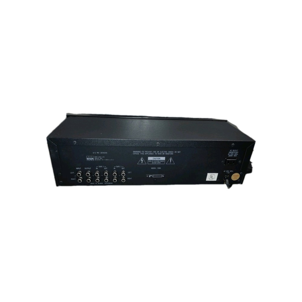 BSR 1100 Stereo Frequency Equalizer Vintage Hi-Fi Component