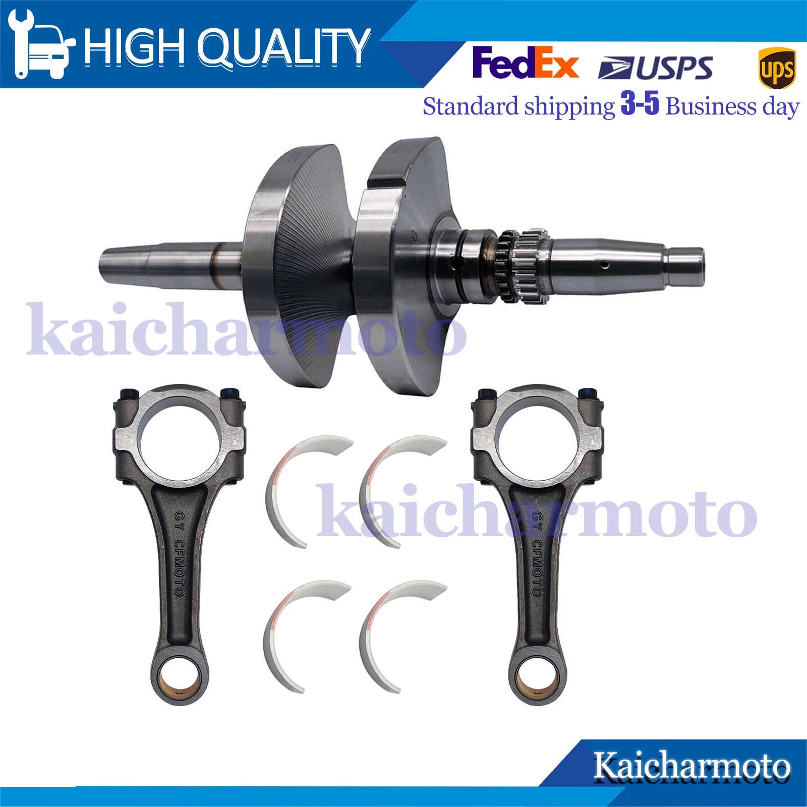 For CFMOTO 1000 Crankshaft B Rod bearing kit Zforce Uforce 0JYA-041000-10022