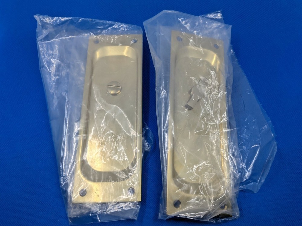 Emtek Front And Back Plates/Pulls Only For Use w/2105US3138 Pocket Privacy