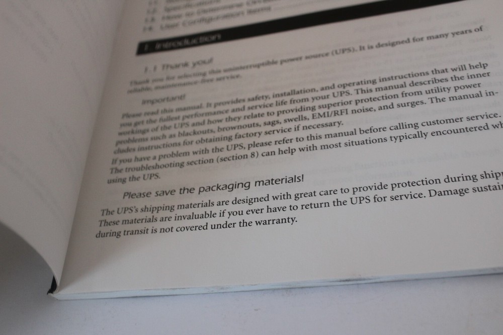 APC Smart-UPS User's Manual