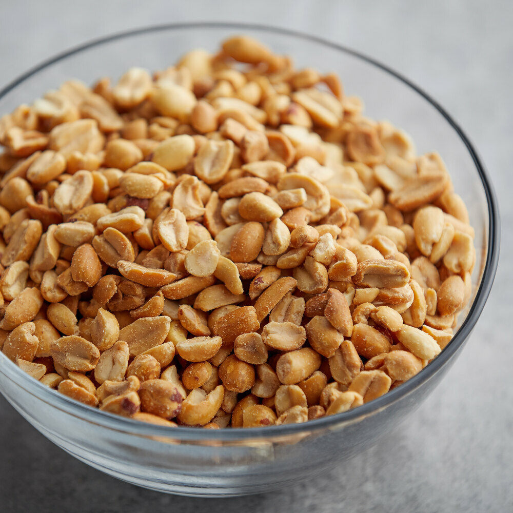 Bulk Roasted Unsalted Peanut Halves (Select quantity Below)
