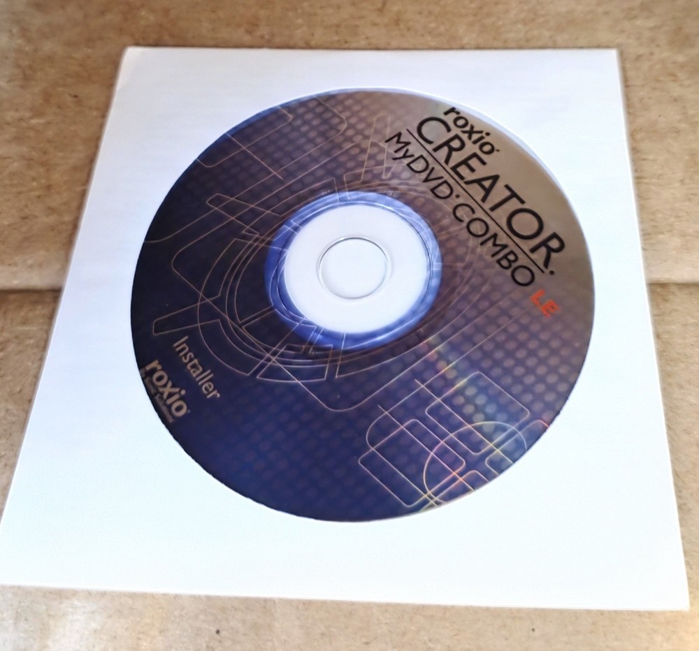 Roxio Creator Installer CD - 2005