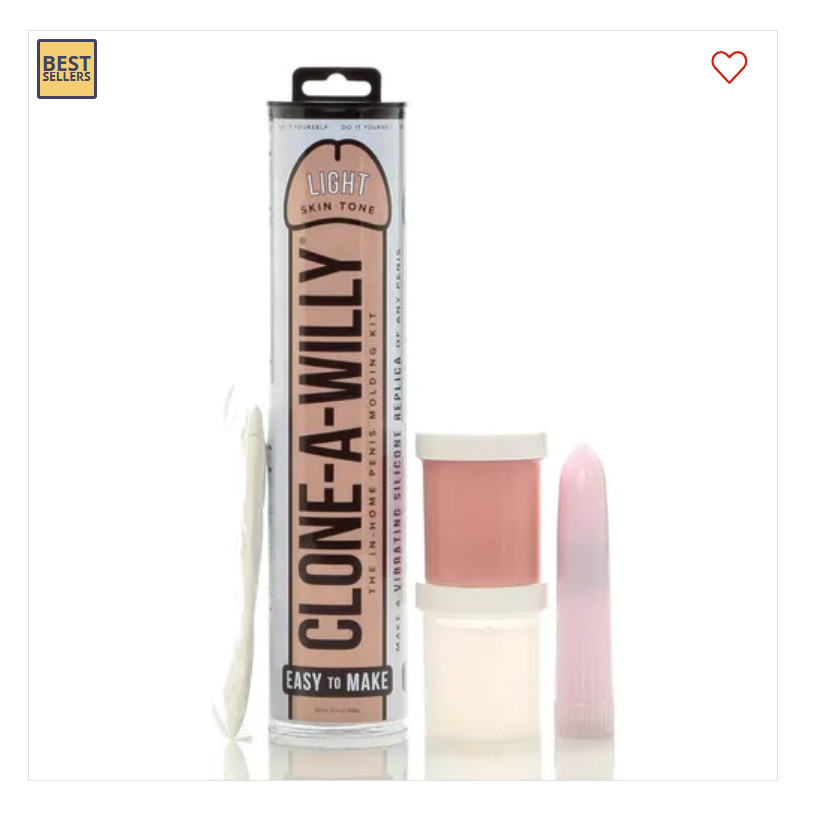 Clone-A-Willy Light Skin Tone Kit