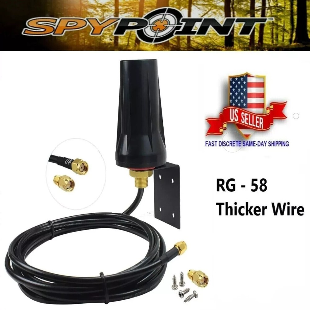 Long Range 4G LTE Antenna Cellular Trail Camera RG 58 Cable