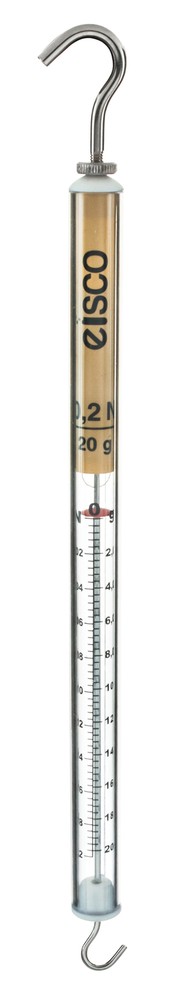 Eisco Labs Premium Dynamometer - 0.2N / 20G Spring Scale