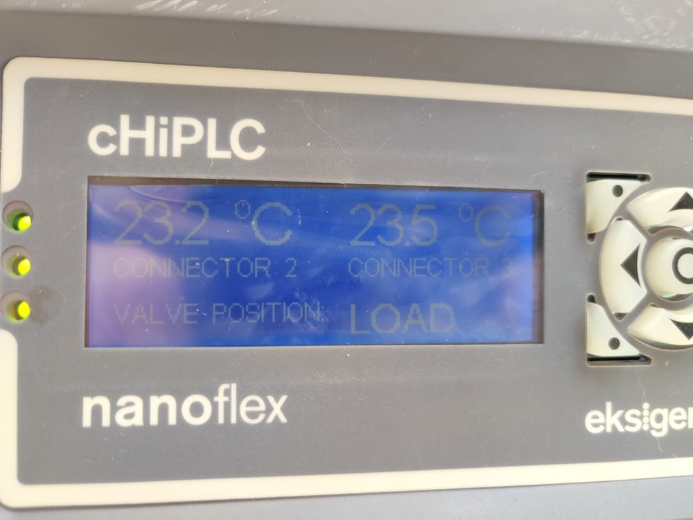 Eksigent NanoLC 2-D cHiPLC nanoflex Docking Station System Tested