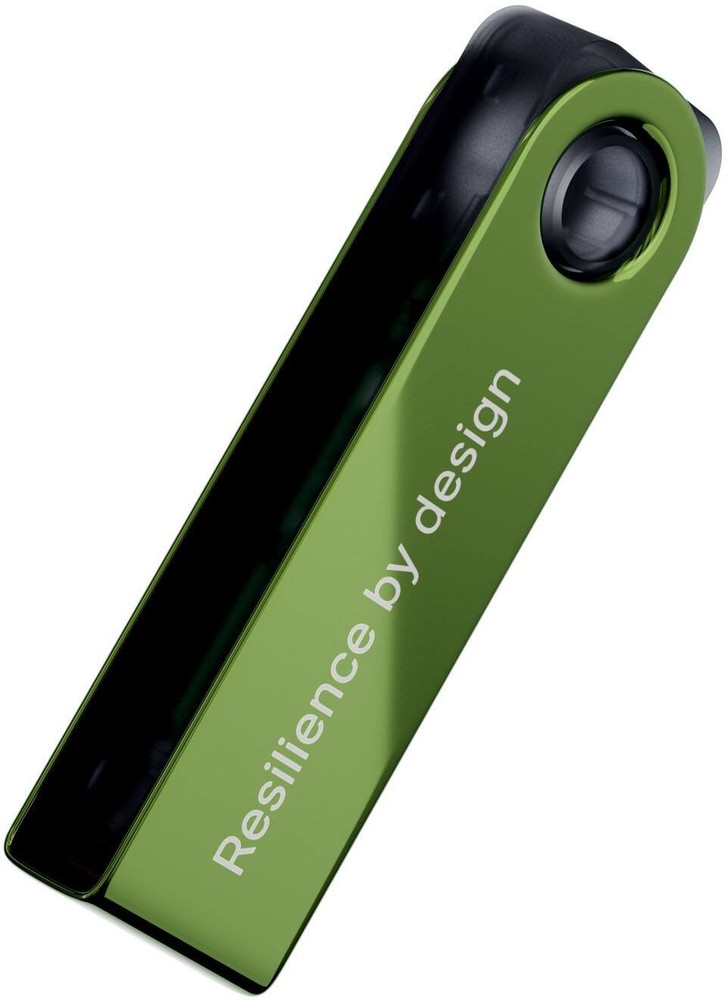 Ledger - Nano S Plus Crypto Hardware Wallet - Oxidate Green