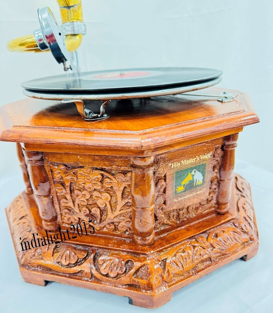 HMV Vinyl Recorder Working Gramophone Player